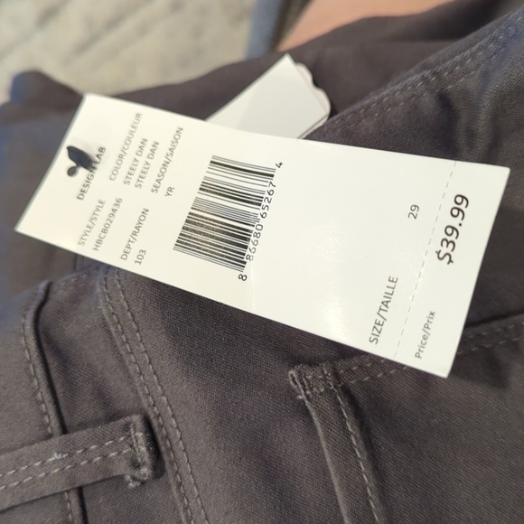 NWT Design Lab Grey hi rise skinny jeans - Picture 3 of 9